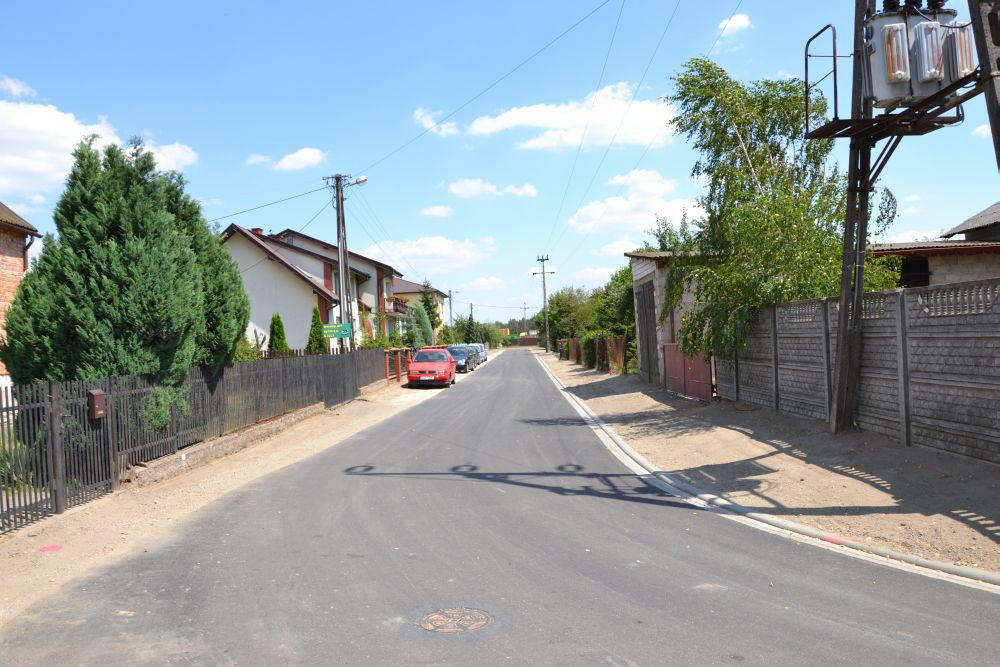 Droga Godynice zakończona Droga Godynice zakończona