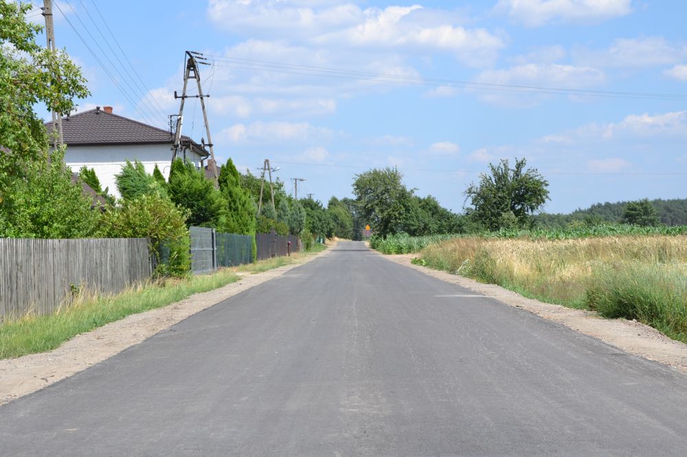 Droga ul. Kasztanowa Droga ul. Kasztanowa