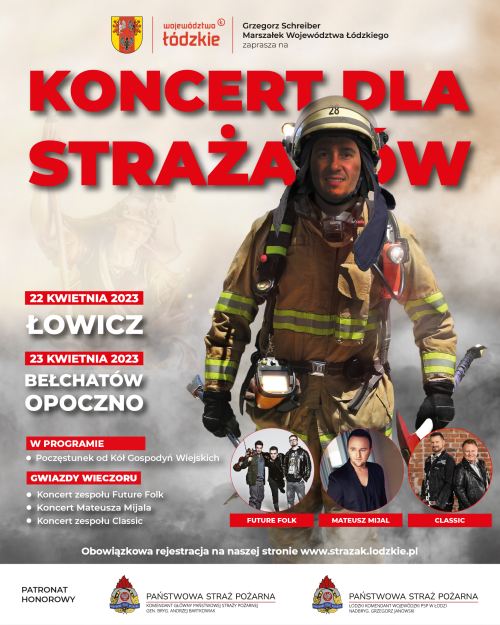 Koncert dla strażaka